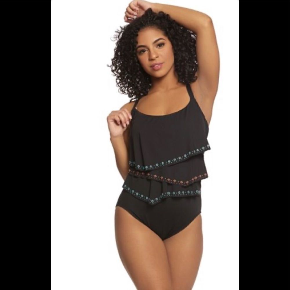 COCO REEF tummy control swimsuit. NWT - Picture 3 of 12